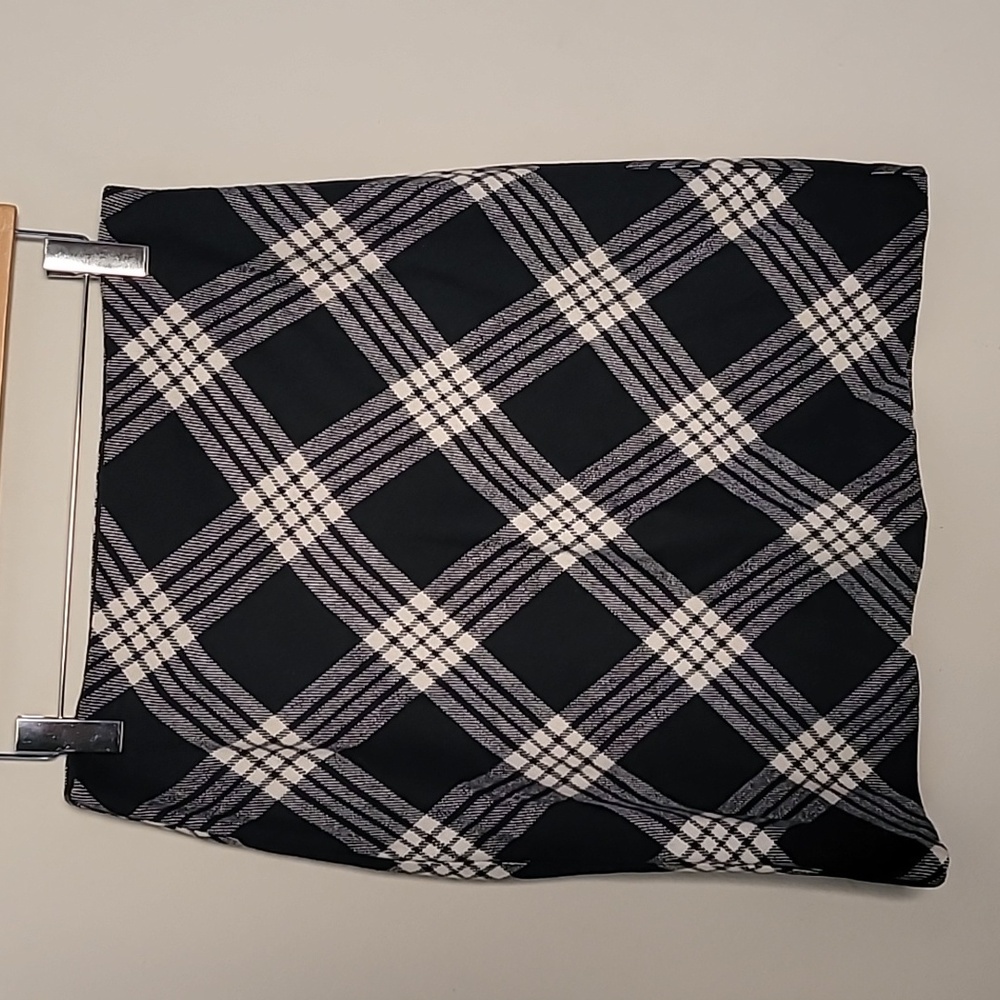 Talbots Dark Academia Plaid Mini Skirt Sz 4 Clueless Preppy Office NWT Grunge